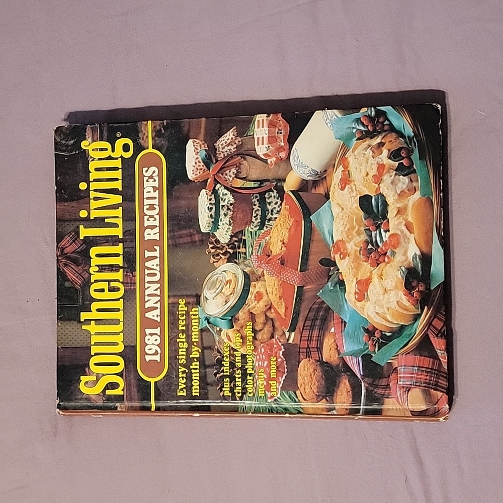 Vintage 1981 Southern Living Cookbook